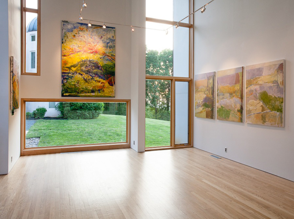 New Vistas Exhibition at Les Yeux du Monde Gallery, Charlottesville, VA 2012 